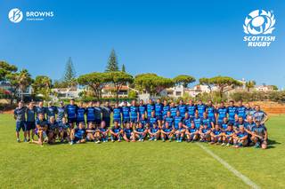 Seleção Escocesa de Rugby preparou-se para o Rugby World Cup no Browns